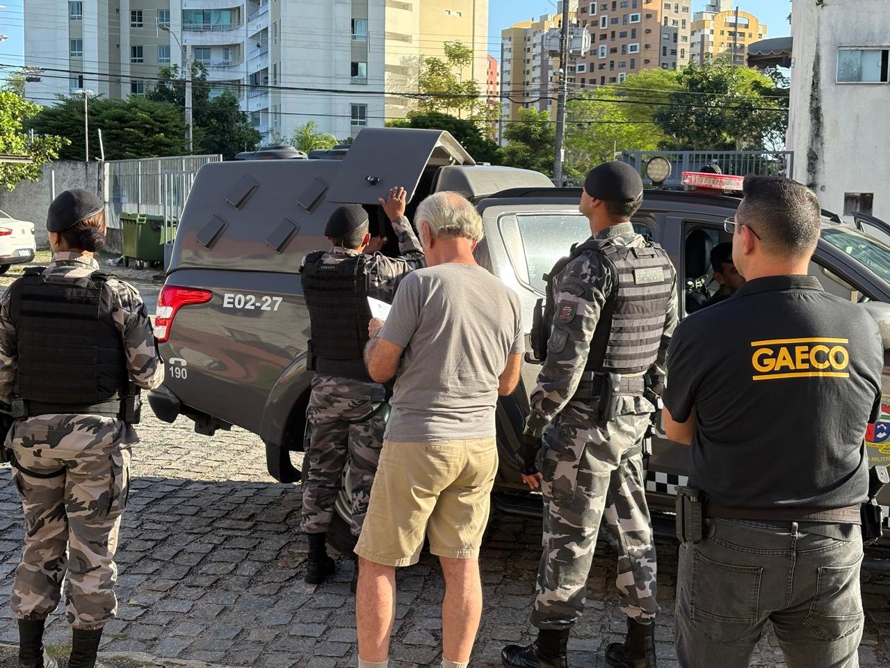 Ação do MPRN com Polícia Militar prende ex-marido da ativista Maria da Penha em Natal